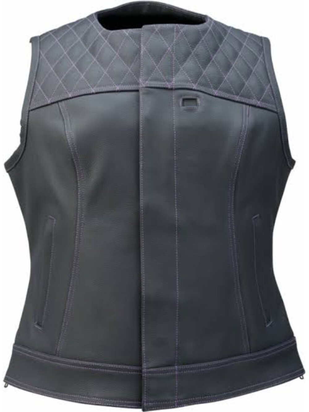 WOMEN'S Z1R LEATHER VEST